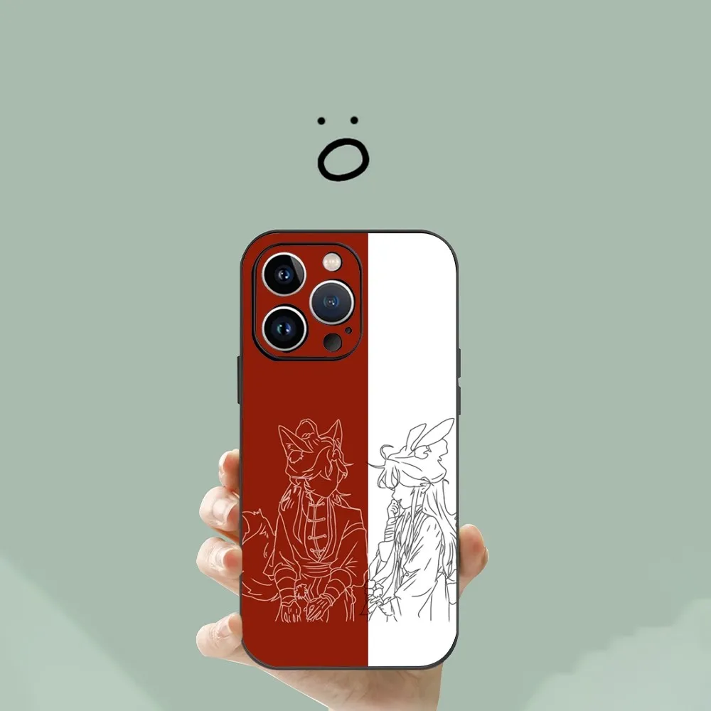 Чехол для телефона Hua Cheng Xie Llian Iphone 15 11 13 14 Pro Max 7 8 Plus X Xr Xs Se2020 12 mini чехол