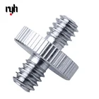 Адаптер с наружной резьбой 14 дюйма на наружную резьбу 14 дюйма адаптер с двойным наружным винтом поддерживает подставку для штатива металлические аксессуары для камеры