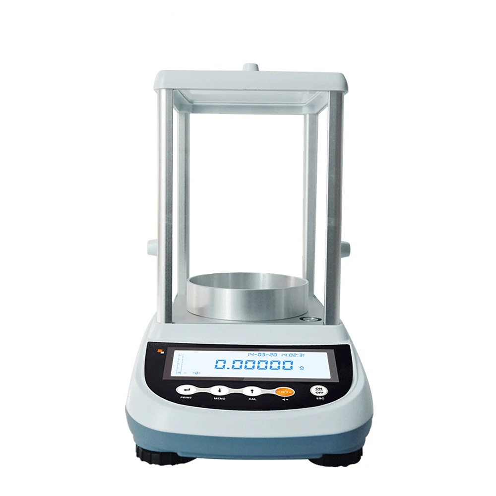 

Semi-micro Analytical Balance 1010g 0.0001g 0.1mg Laboratory Weigh Scale External Calibration