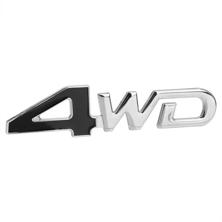 3D 4WD логотип металлическая эмблема наклейка значок для автомобиля грузовик хвост