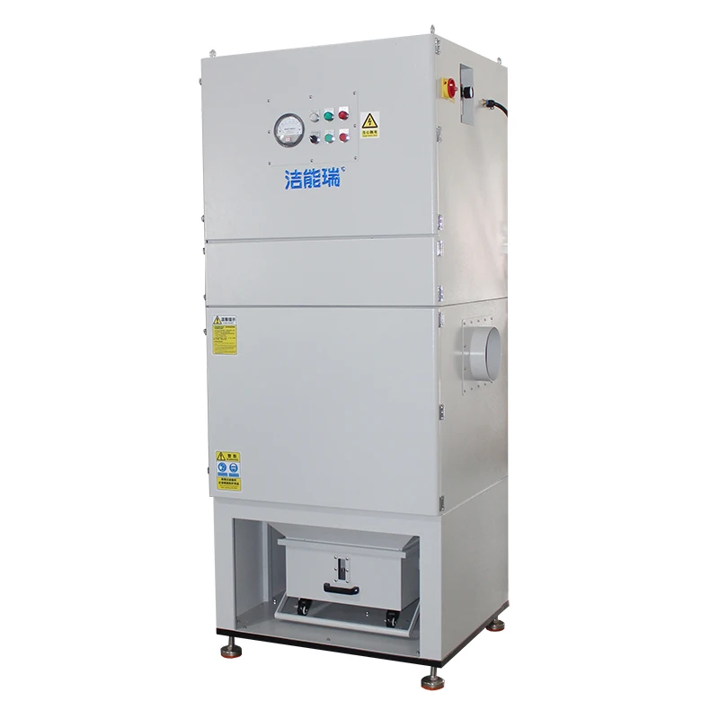 

AJS370 3700W CE Approved Four HEPA Cartridge Filters Industrial Dust Collector for Air Pollution Control