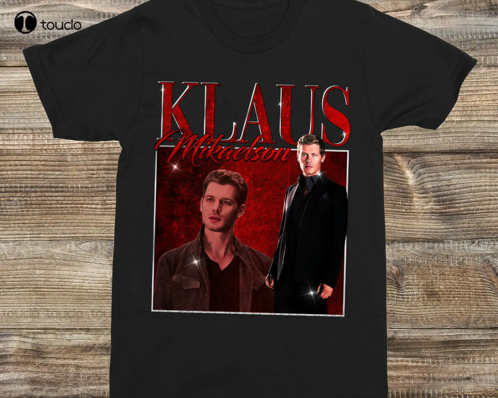 

Klaus Mikaelson The Vampire Diaries Joseph Morgan 90S Vintage T-Shirt White Cotton Tshirt Cotton Tee Shirts Xs-5Xl Unisex Tshirt