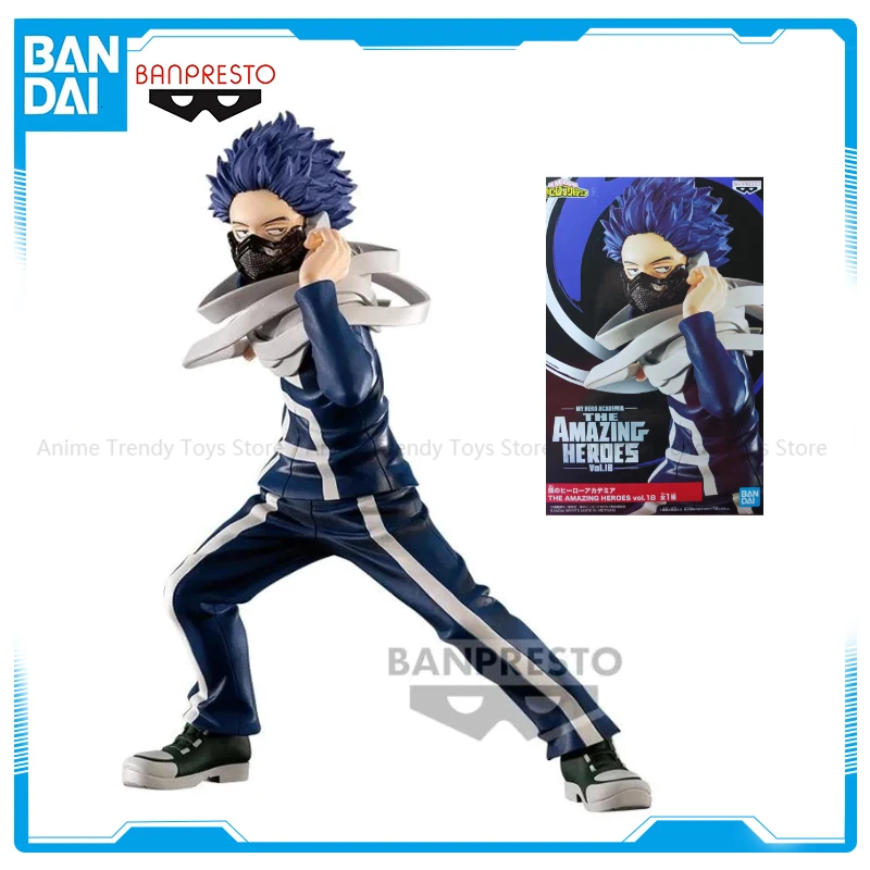 Banpresto My Hero Academia Shinso Hitoshi The Amazing Heroes (об. 18) Оригинальная аниме-фигурка Коллекционная