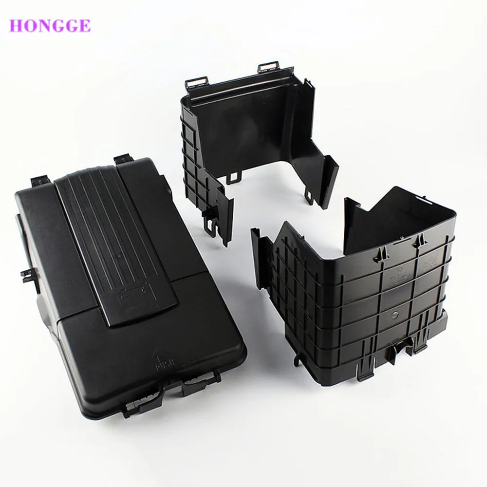 

3 шт. чехол для аккумулятора пылезащитный чехол в сборе для VW Golf 5 6 Passat B6 Audi A3 Octavia Seat Leon 1KD915443 1KD 915 336 1KD915335