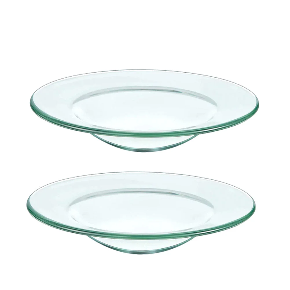 

Wax Plates Warmer Lamp Replacementtrays Dish Oil Heating Fragrance Burner Aromatherapy Reusable Melt Dishes Round Liners Tray