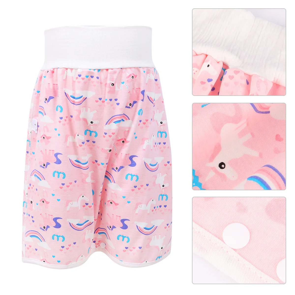 

Baby Cozy Diapers Training Pants Toddlers Training Pants Nappy Babies High-waist Nappy Pants Baby Potty Training Toilet Girls