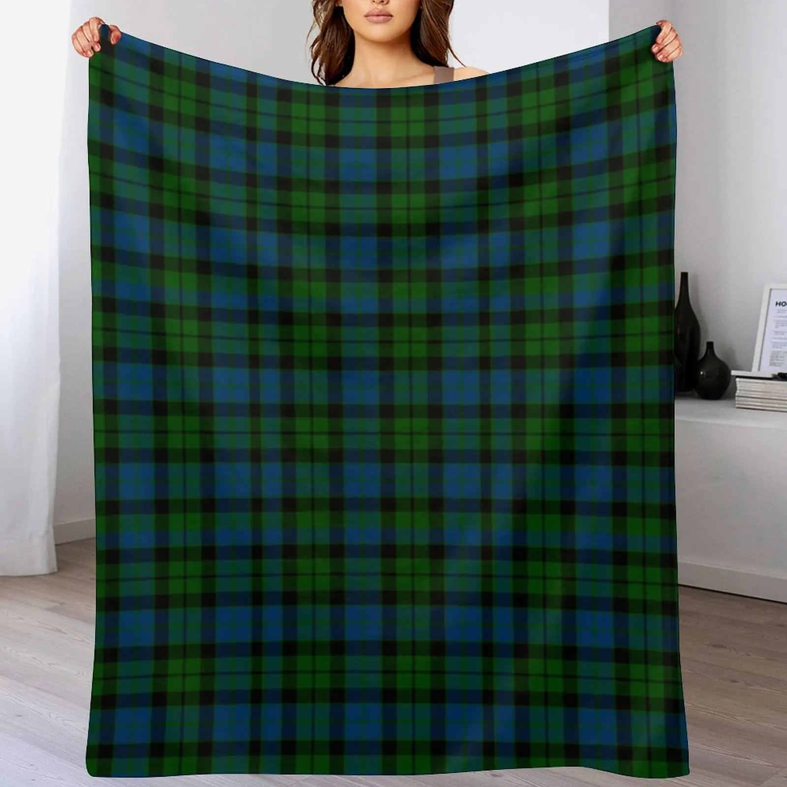 Одеяло в клетку Clan Mackay Tartan одеяла для украшения диванов аниме самые мягкие