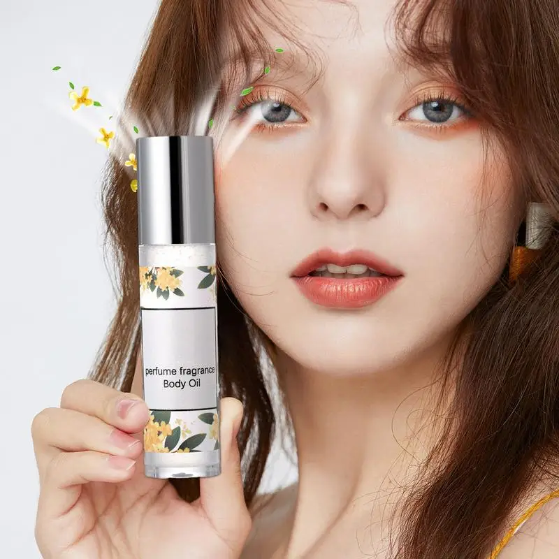 Духи с розовым цветочным принтом мужские духи в рулонах масло аромат женское для