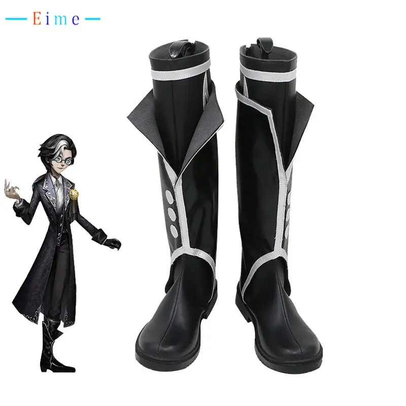 

Game Identity V Photographer Joseph Desaulniers Cosplay Shoes PU Leather Shoes Halloween Carnival Boots Custom Made