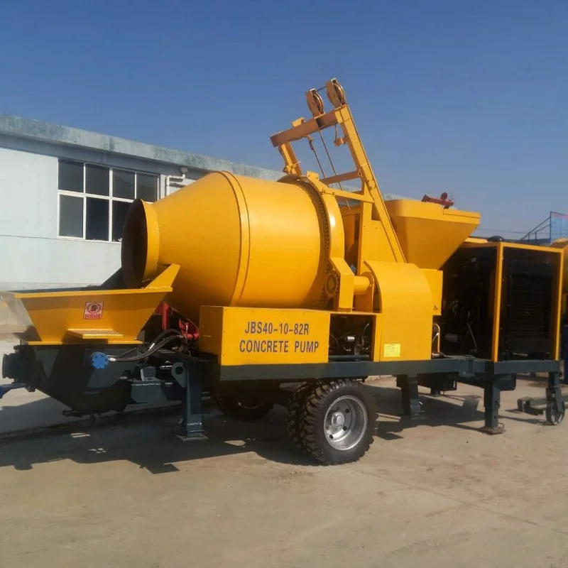 

YG 30 M3/h Electric Motor Portable Mini Small Concrete Mixer with Pump 25m Truck 21m Lowest Price
