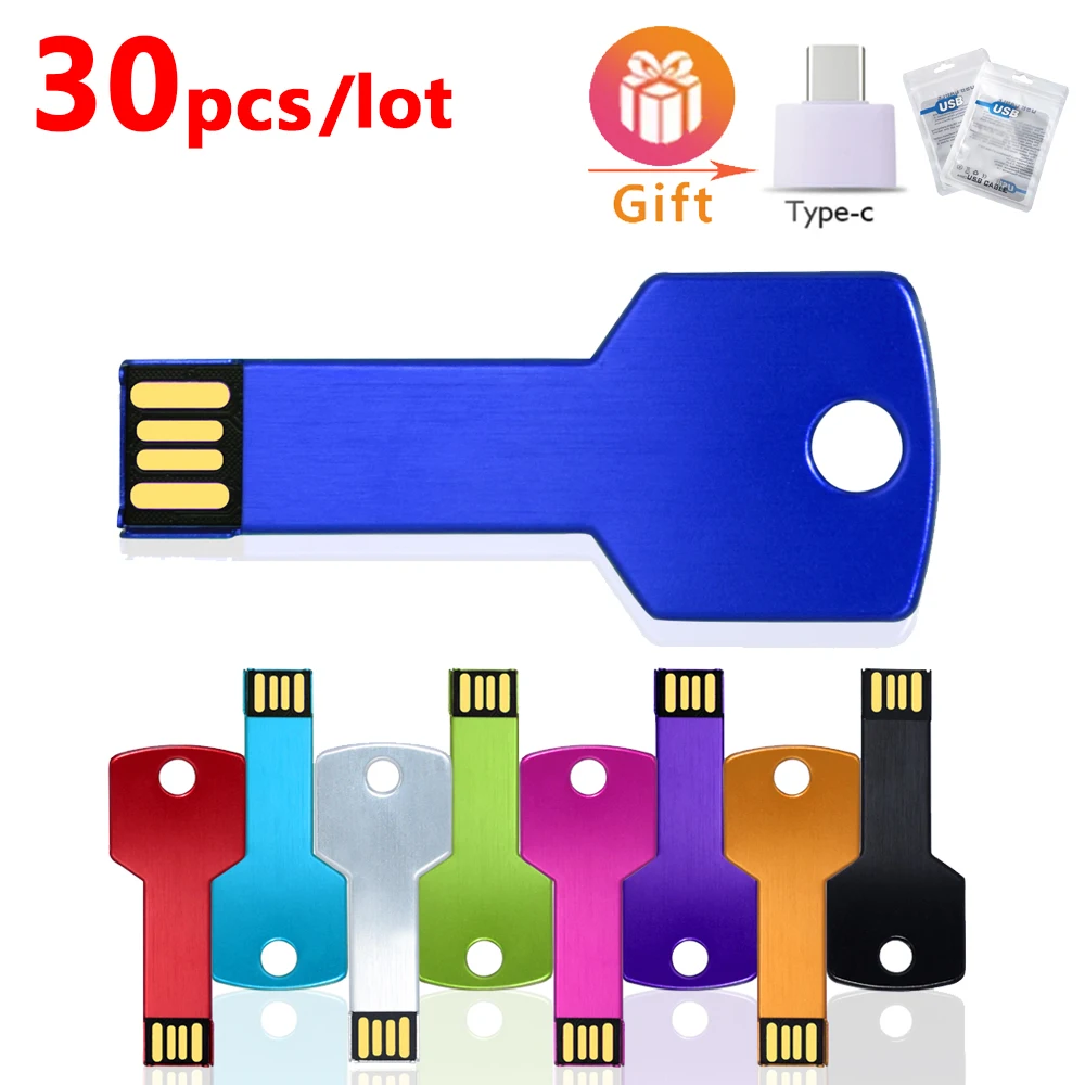 

USB-флеш-накопитель 30 шт./Лот, 1 ГБ, 2 ГБ, 4 ГБ, 8 ГБ, 16 ГБ, 32 ГБ, 64 ГБ