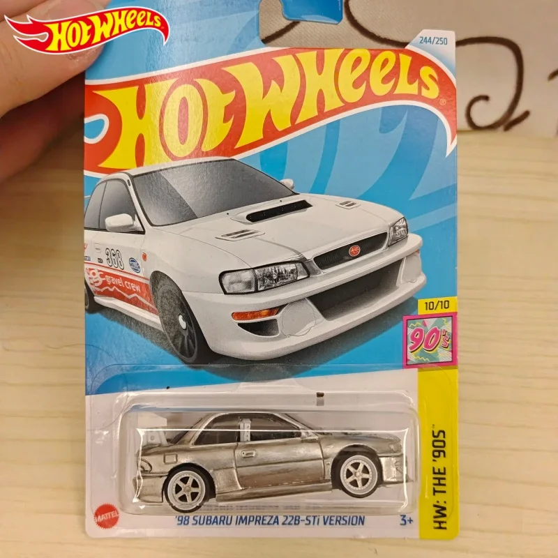 Фото Коллекционная модель Hot Wheels 98 Subaru Impreza 22b Sti Version, литая под давлением, дрифт-машинка, масштаб 1:64, для детей, мальчиков и автолюбителей №2
