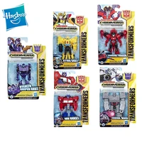 hasbro transformers optimus prime ratchet megatron bumblebee genuine anime figuresaction figures model collection gifts toys