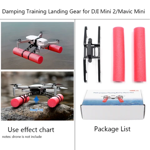 Для DJI Mini 2 посадочный плавающий Комплект расширения аксессуары для DJI Mavic Mini SE посадочное снаряжение для обучения посадочное снаряжение на воде