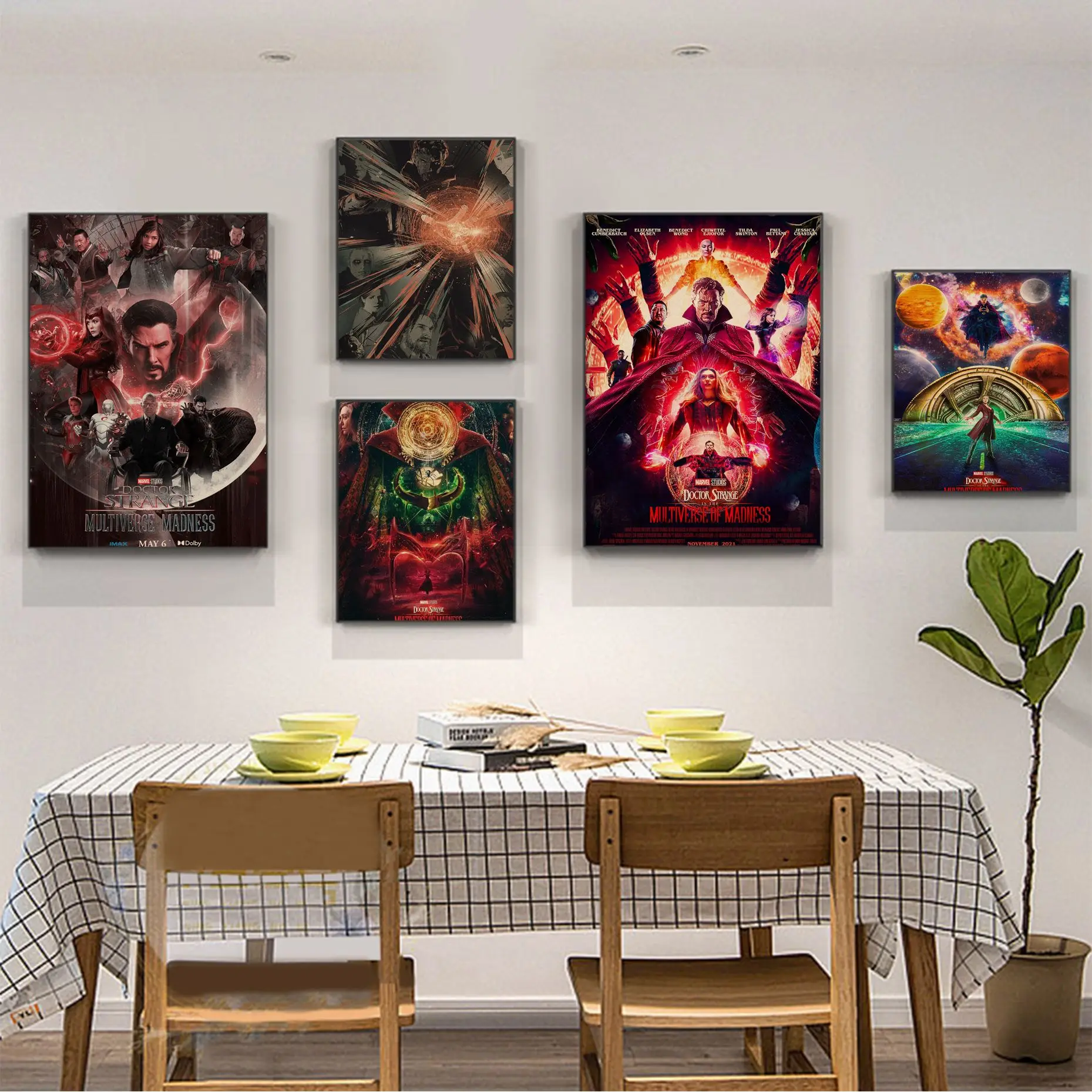 

Disney Doctor Strange DIY poster For Living Room Bar Decoration Decor Art Wall Stickers