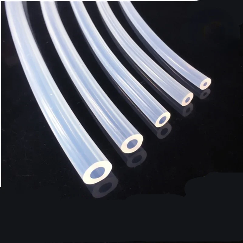 

3/5/10Meters Transparent Food Grade Silicone tube 2 4 6 8 10 12 16 20mm Flexible Garden Rubber hose Aquarium Soft Tubing Hose