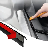 v shape car side window seal strip interior auto rubber sealing strips for reduce noise insolution sealant trim automotive goods