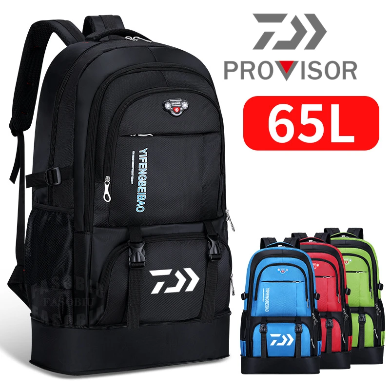 

2022 New Men's Fishing Backpack USB Charging Zipped Fishing Bag Outdoor Sport Camping Backpack Tactical Breathable Fishing Bags