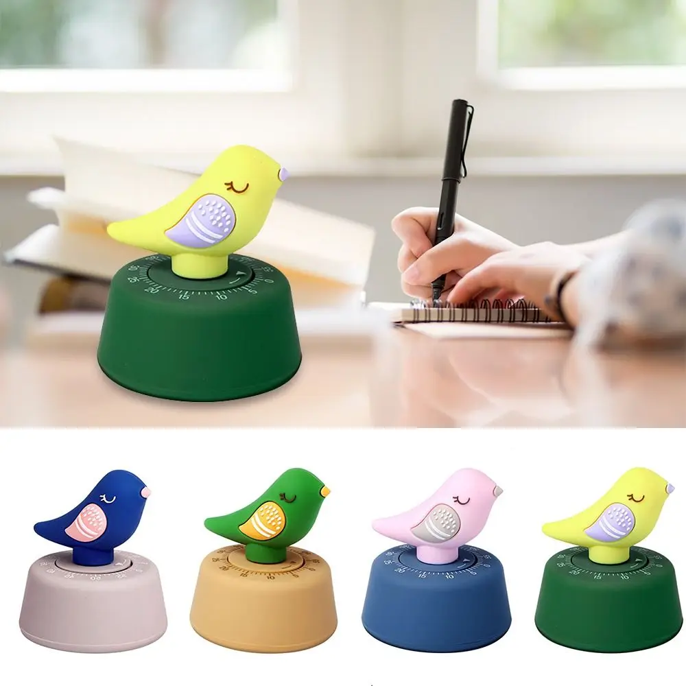 

Decoration Kitchen Tools Cartoon Bird Animal Shape Kitchen Timer Countdown Clock Cooking Baking Helper 60 Minute Timer