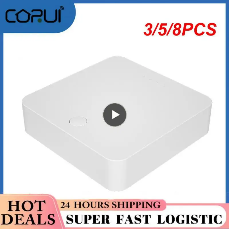 

3/5/8PCS Multi-function Zigbee Gateway Hub Single Mode Smart Home Bridge App Remote Control Tuya Smart Life Wire Gateway