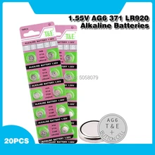 Кнопочные батарейки AG6 1 55 SR920SW LR920 SR927 371 171 L921 LR69
