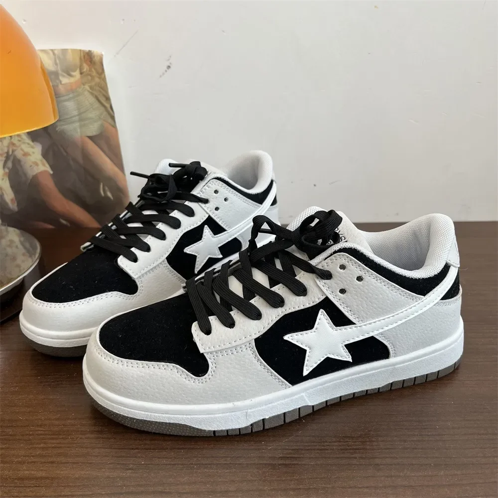 

ZOCI Casual Sneakers Personalized Stars Running Sport Shoes Tennis Shoes Skateboard Shoe Trainers Skate Flats Walking Sneakers