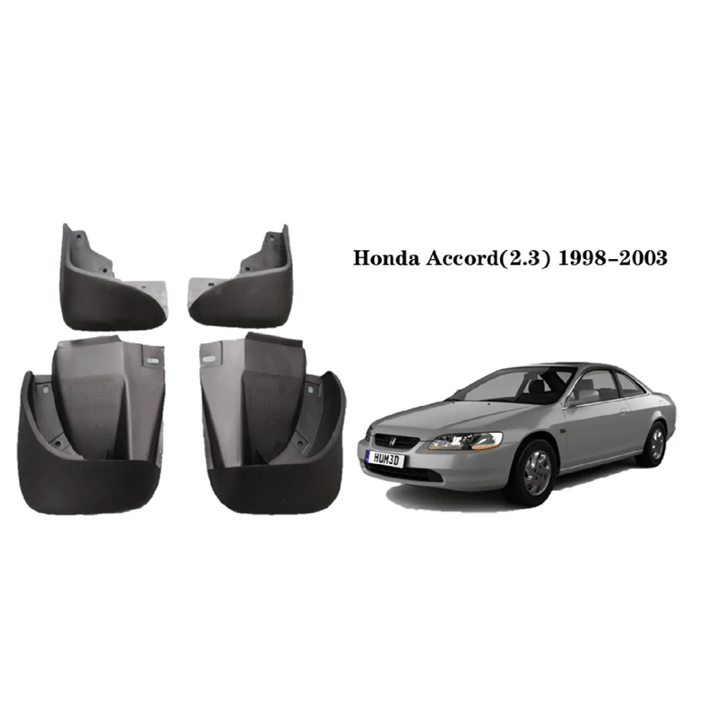 

Брызговики для Honda Accord 4 Door Sedan 1998-2002, 4 шт.