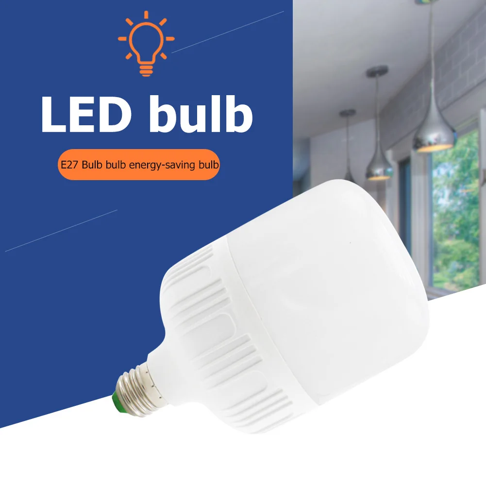 

Светодиодная умная аварийная лампа, портативный аварийный фонарик E27, многоразовый, 220 В, пластиковый, экологически чистый, энергосберегающ...