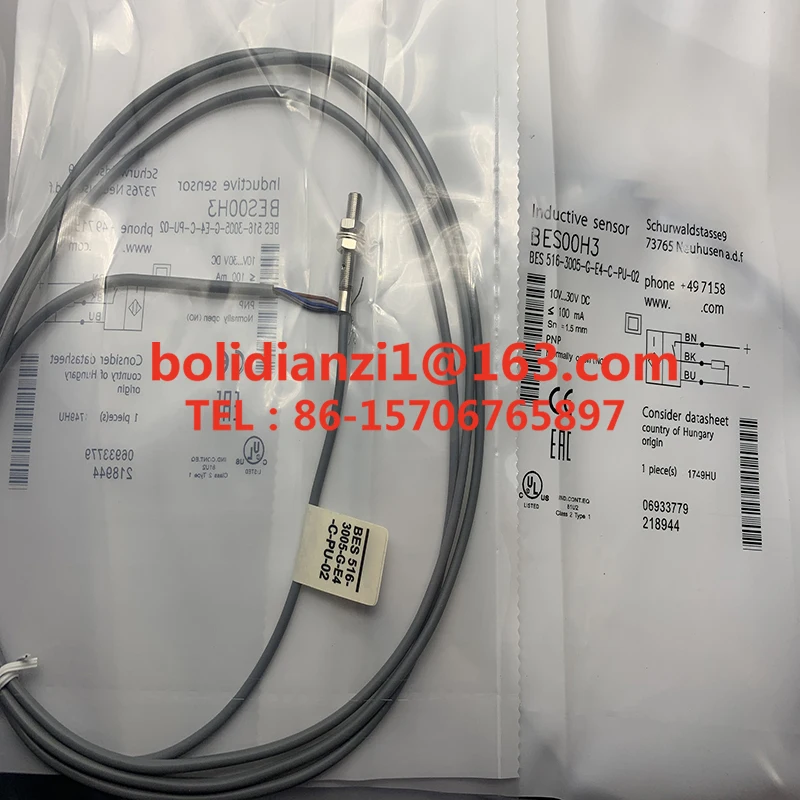 Оригинальный датчик BES00J6 BES 516-3007-G-E4-C-PU-02 В наличии