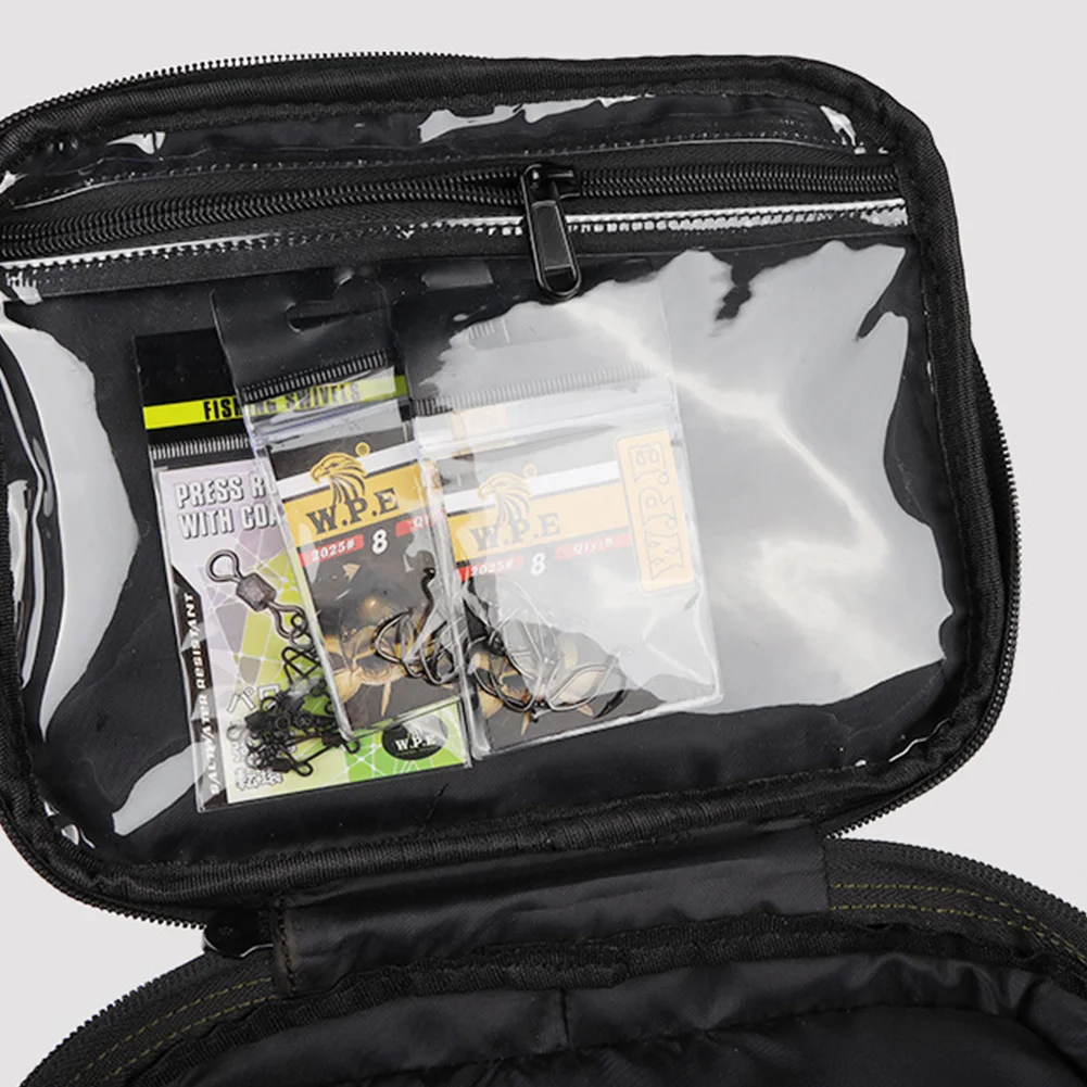 

Fishing Tackle Bag Reel Lure Tools Storage Carrying Case Handbag Spinning Reel Gear Bags With Handle Waterproof Pesca Iscas