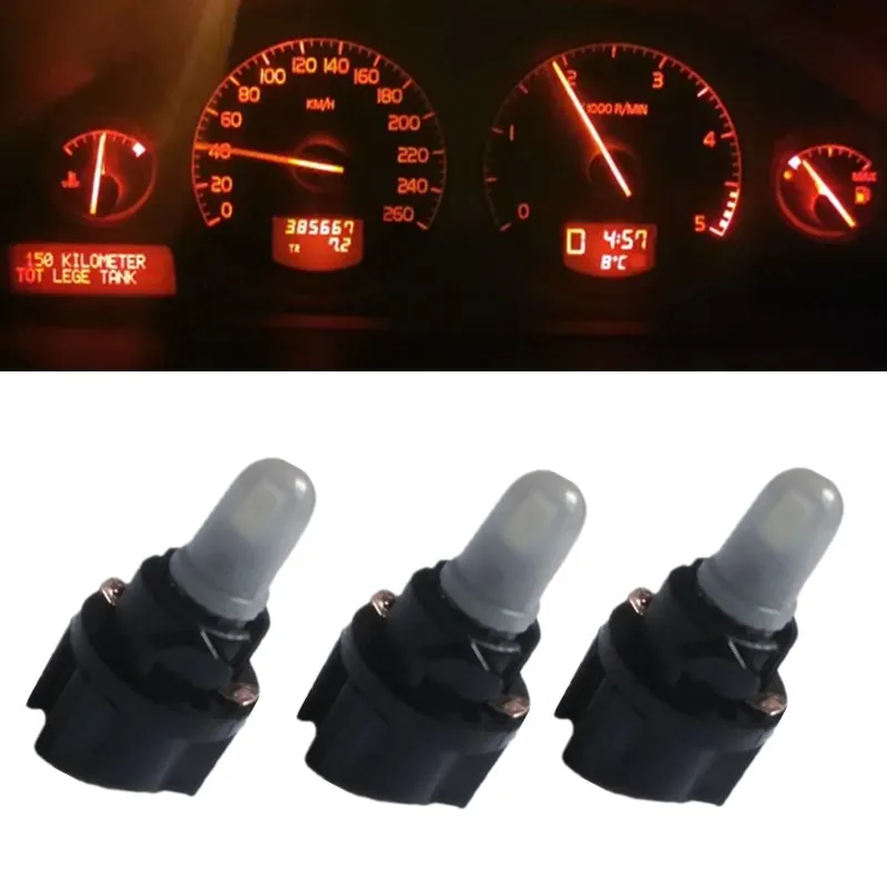 

10 шт., яркие лампы T5 для приборной панели volvo V70