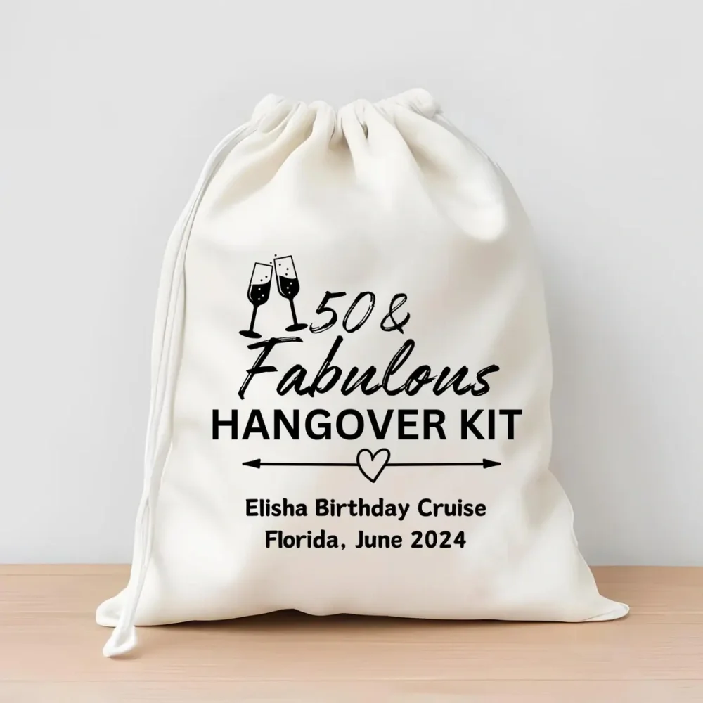 Изготовленные на заказ 20-казочные сумки для сувениров — персонализированный