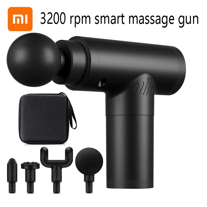 Xiaomi Mijia Smart Home 32 Speed Levels Electric Massage Gun Slimming Muscle Fascia Gun Percussion Massagers Smart Home Gadgets
