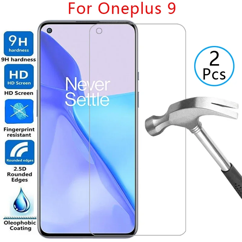 Фото 2 шт. защитных стекол Qta для Oneplus 9, чехол для One Plus 9 Plus9 Oneplus9 6. №1