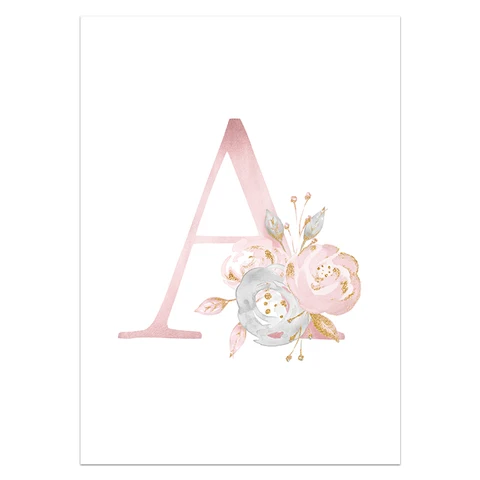 Decoration Bedroom Girl Room Wall Poster Decoration Chambre Fille Baby Room Canvas Painting Personalised Gifts for Kids Picture