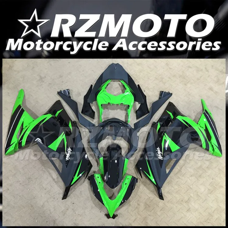 

New ABS Fairings Kit Fit For Kawasaki Ninja300 EX300 2013 2014 2015 2016 2017 2018 13 14 15 16 17 18 Bodywork Set Green Black