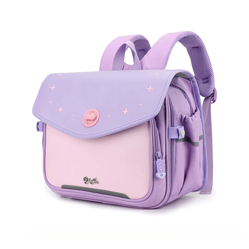 Рюкзак из искусственной кожи и нейлона с отражающими полосками