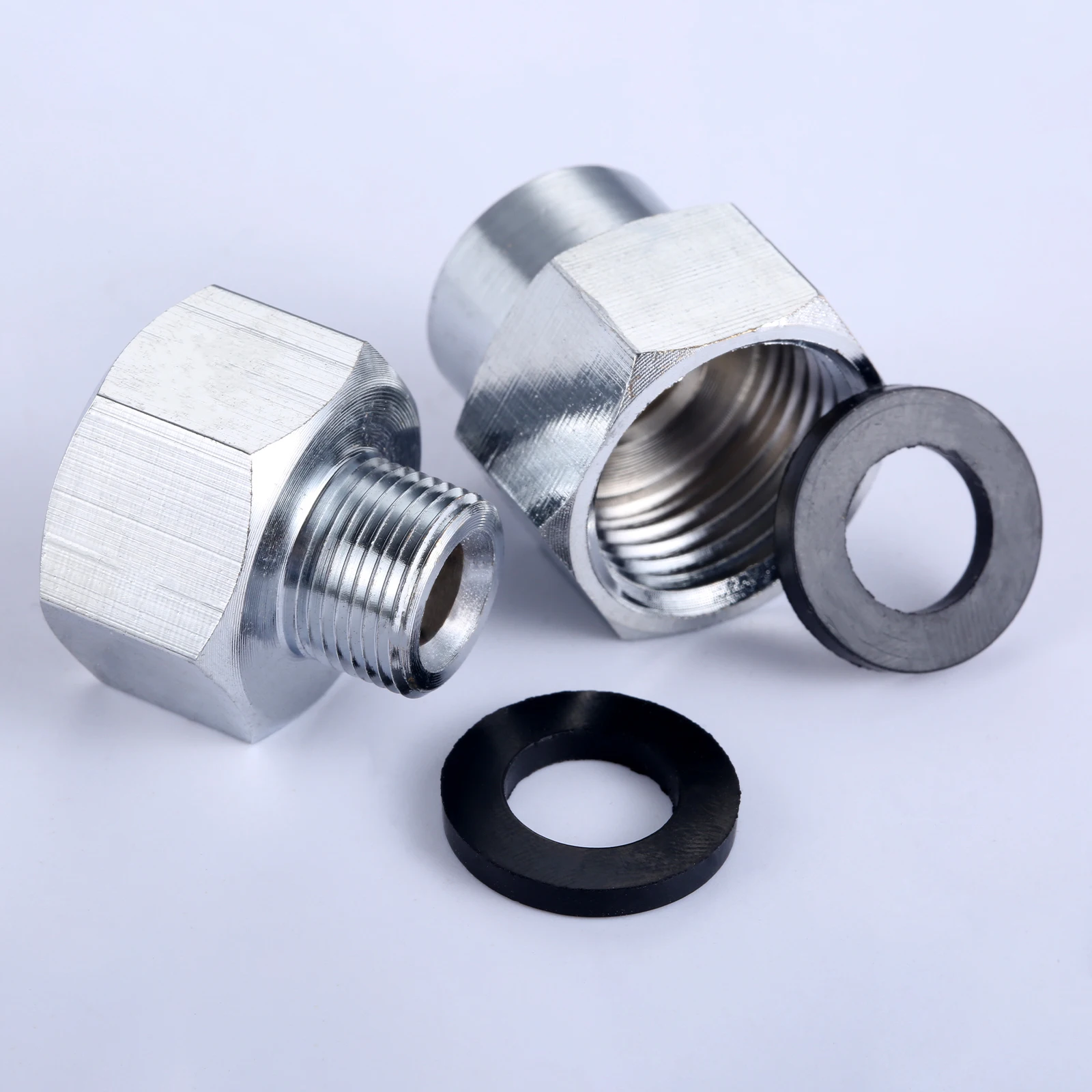 Латунный фитинг для труб 2 шт., переходник с резьбой M14X1 папа на 1/2 дюйма G мама M15X1 мама на 1/2 дюйма G мама, смеситель для душа, садовый