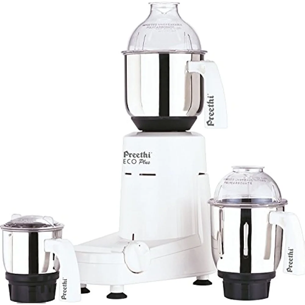 

Mixer Grinder 110-Volt for use in USA/Canada, white, 3-jar