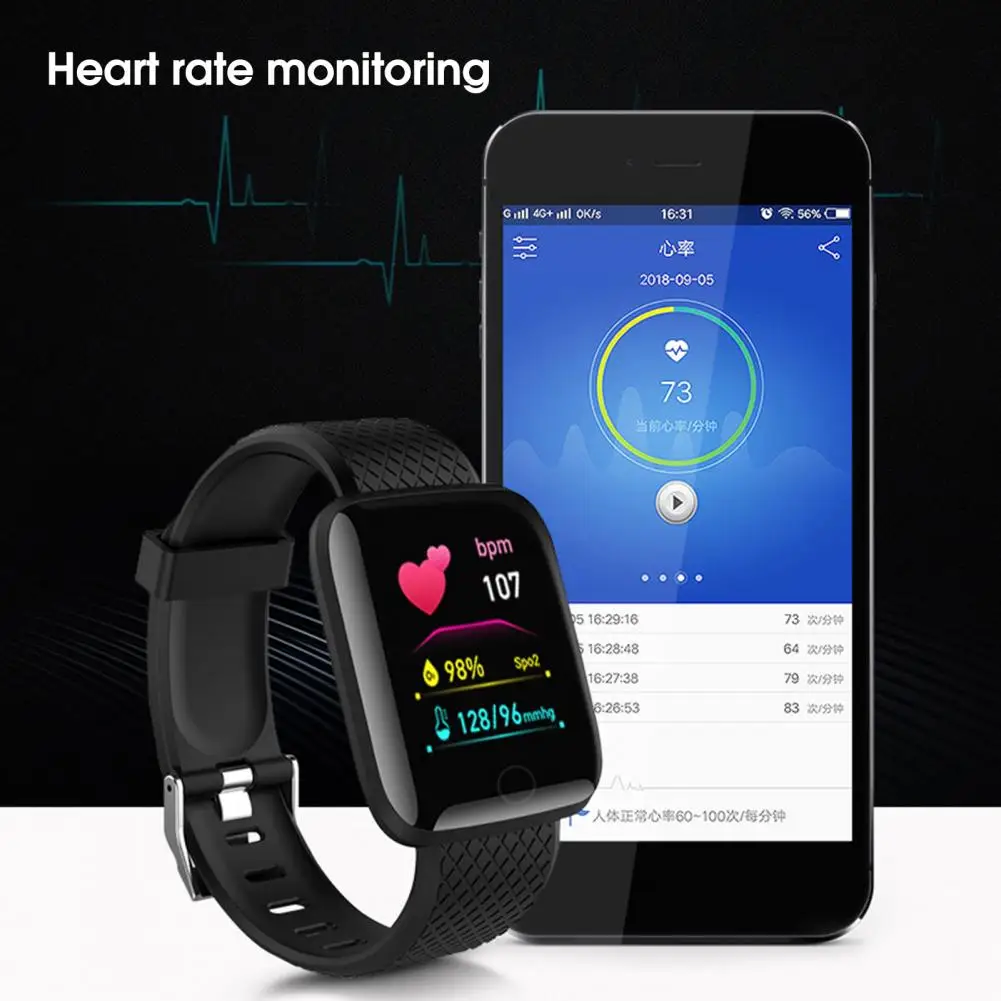 

New Smart Watches FD68S Men Women Bluetooth Smartwatch Touch Smart Bracelet Fitness Bracelet Connected Watch For IOS Android