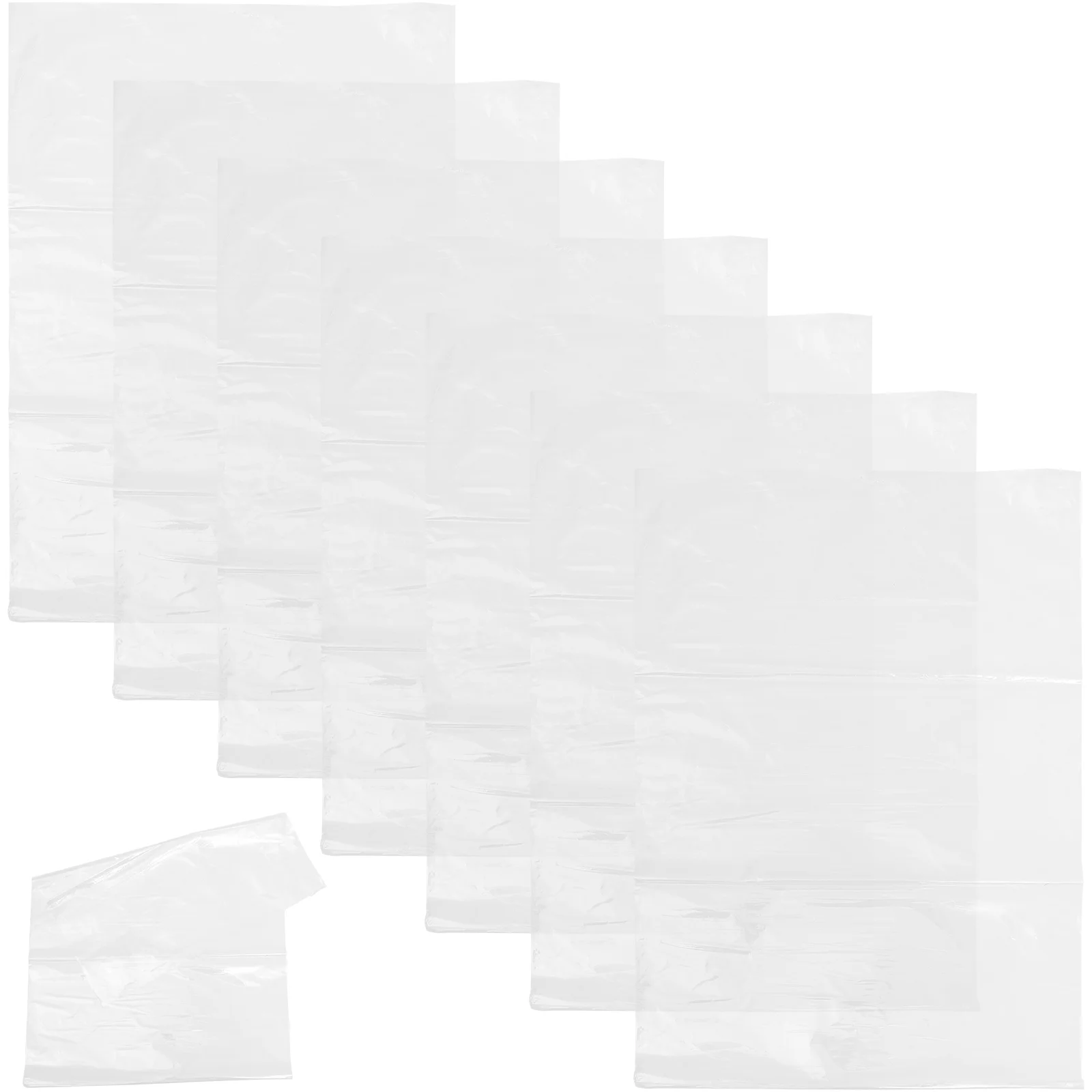 

100 pcs Heat Shrink Wrap Bags DIY Projects Heat Shrink Bags Clear Heat Shrink Packaging Bags