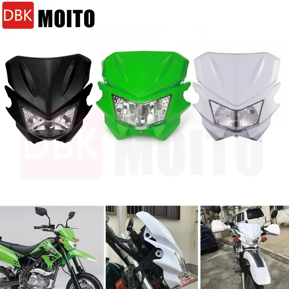 Фото Фара для мотоциклов Kawasaki KLX10, KLX110L, KLX125, KLX125L, KLX140, KLX140L, KLX110, KLX250, KLX300, KX250, KX450F, KLE250 №2