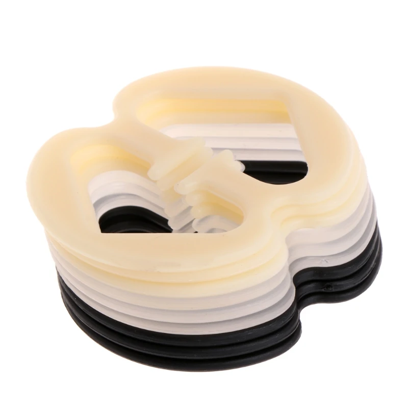 

9 шт. пряжки для ремешка бюстгальтера, противоскользящие, устойчивые к воздействию окружающей среды, регулируемые зажимы,