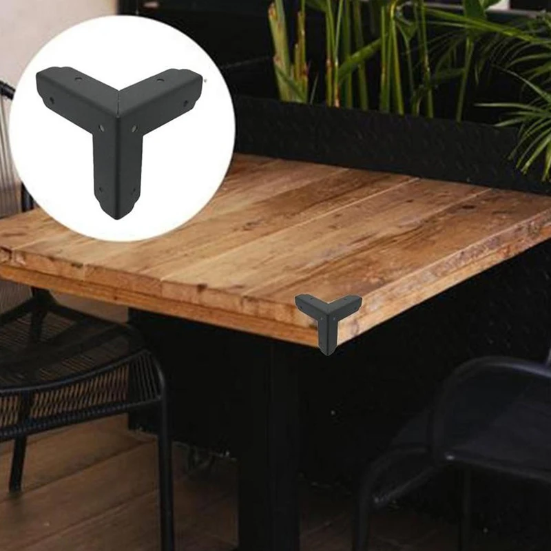 

10PCS Furniture Decorative Corner Antique Jewelry Gift Feet Box Metal Leg Case Corner Edge Retro Wood Protector Protection