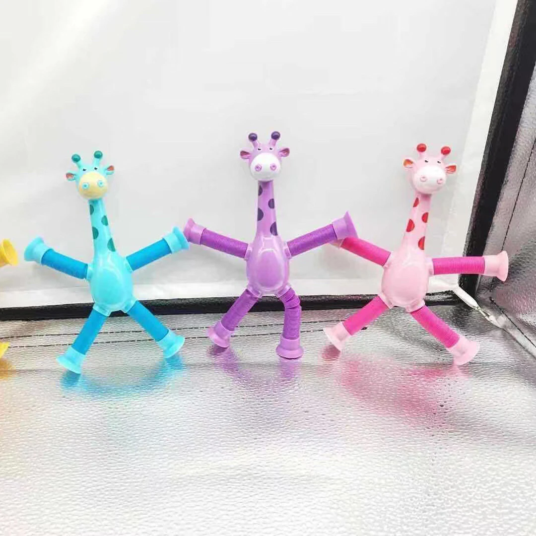 

4pcs/lot Fidget Toys Fine Motor Skills Toddler Toys Sensory Stretch Hose Fidget Stress Relief Fidgets Toys for Adult Kid
