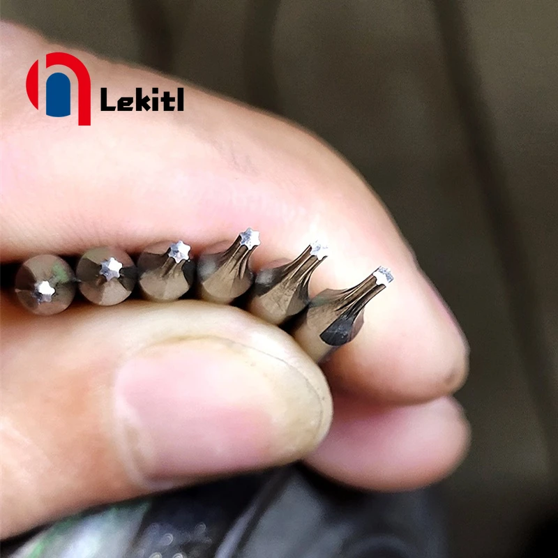 Фото Винт Torx из карбида вольфрама, вращающийся пробойник, пробойник со звездообразным шлицем, пробойник T3 T4 T5 T6 T7 T8 T10 T15 T20 T25 T30 T40 T50 T55 №4