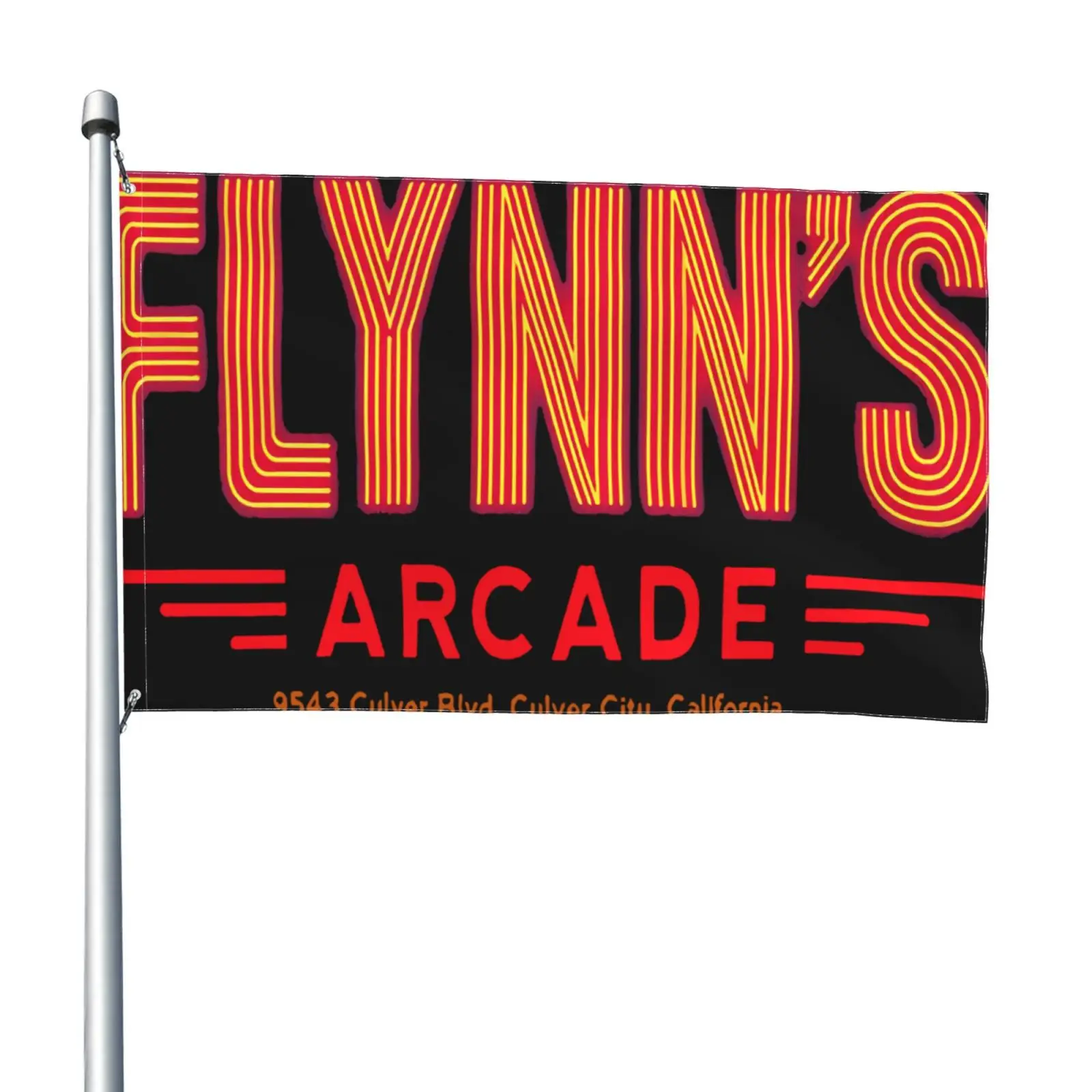 Флаг садовый Flynns Arcade Tron Old Skool Encom 4636 Польша радуга Хэллоуин Россия Канада