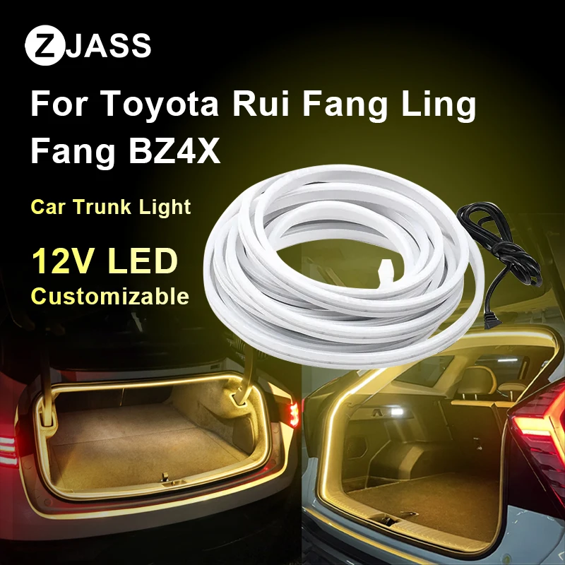 Гибкая светодиодная лента для багажника автомобиля Toyota Rui Fang Ling BZ4X