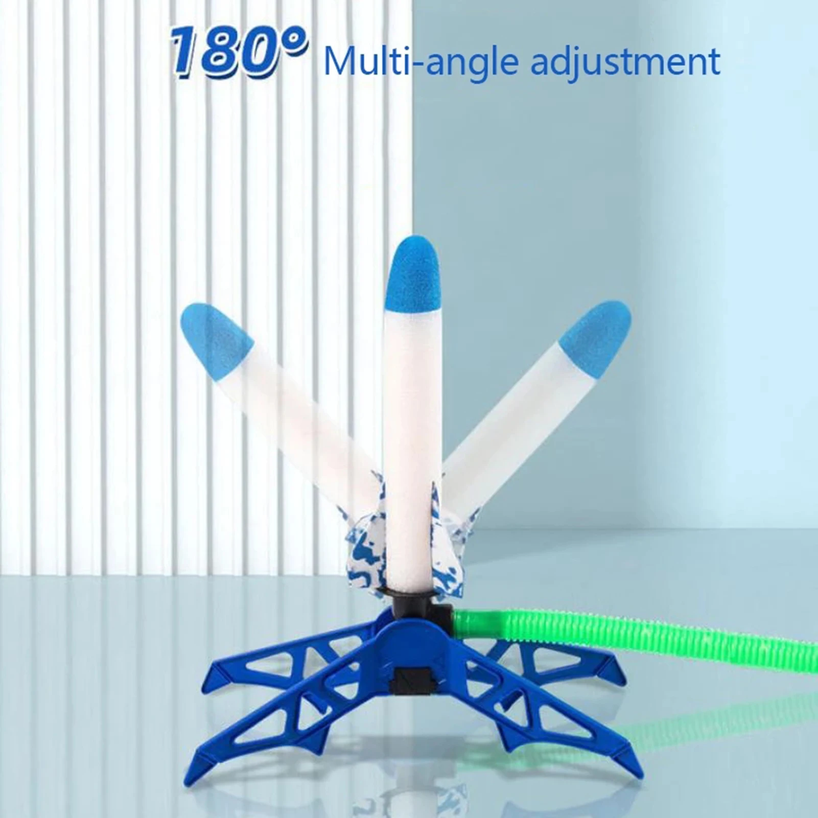 Детская пластиковая пусковая установка для ракет давление воздуха уличная