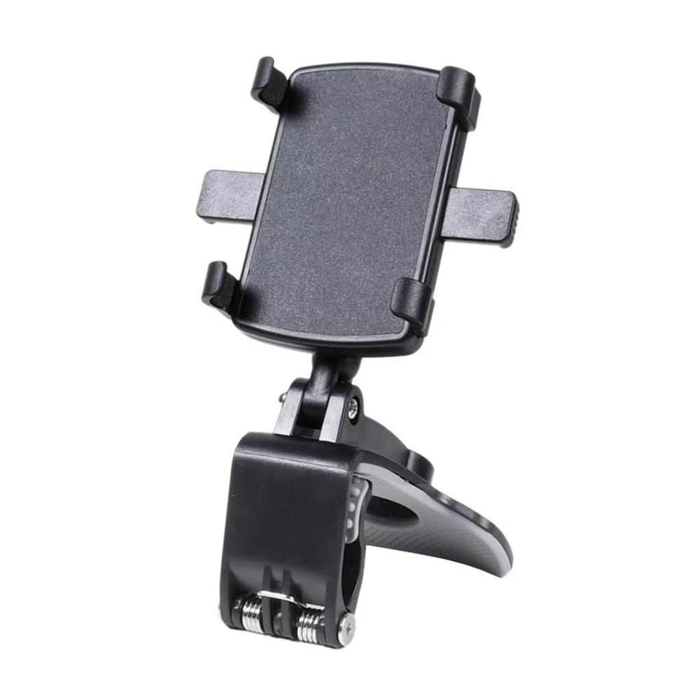 

Автомобильный держатель для телефона, зажим для зеркала заднего вида, регулируемый зажим для сотового телефона, кронштейн для GPS, подставка ...